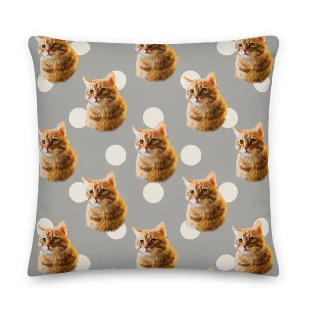 Custom Spotted Pillow
